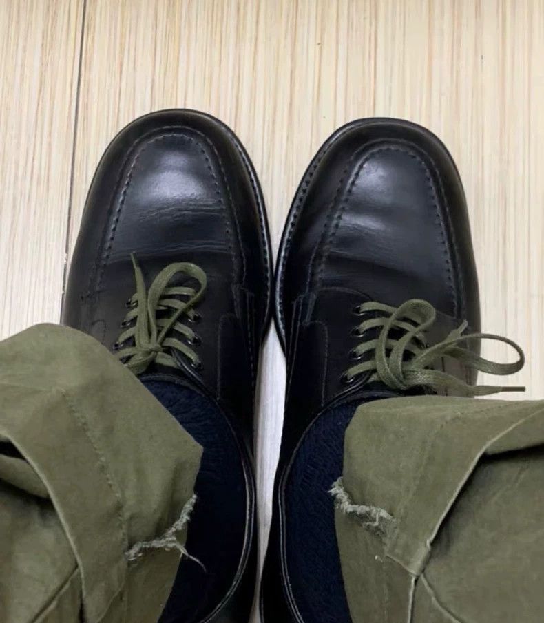 Paul Harnden Shoemakers Sanders Vintage Military Edition Leather Shoes Size US 7.5 / EU 40-41 - 6 Thumbnail