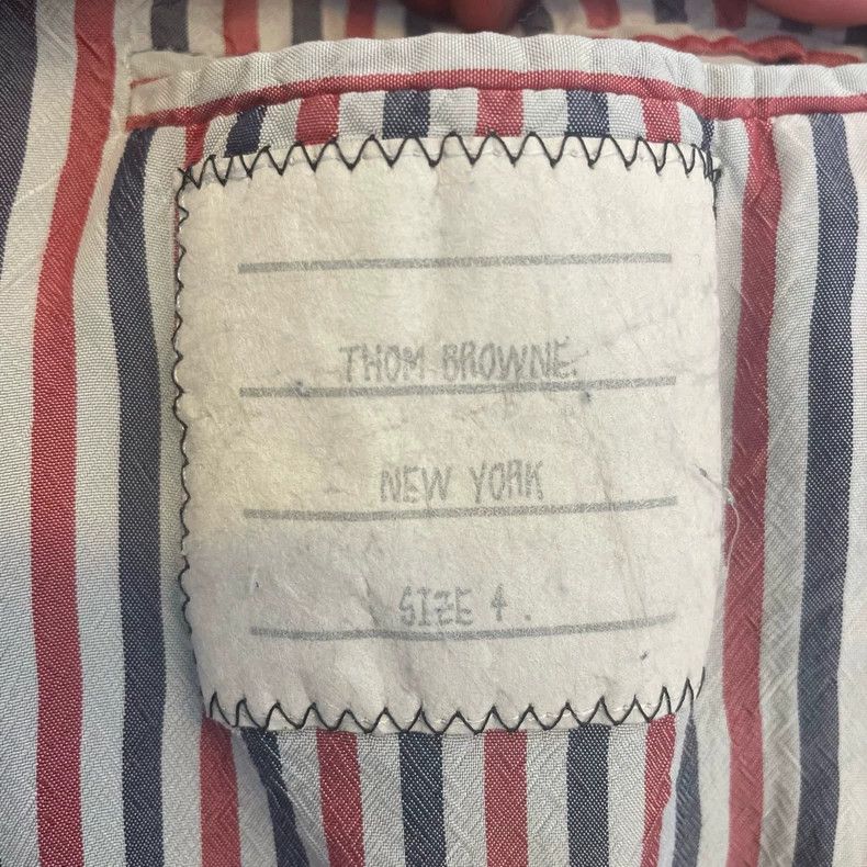 Thom Browne Thom Browne Gray Pilot Jacket Size 4 Size US S / EU 44-46 / 1 - 3 Thumbnail