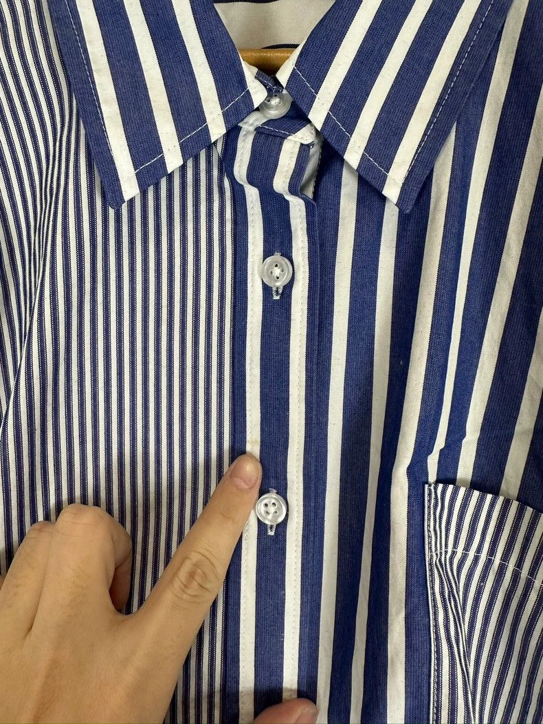 Alexander Wang Striped Long Sleeve Shirt by Alexander Wang Size US L / EU 52-54 / 3 - 5 Thumbnail