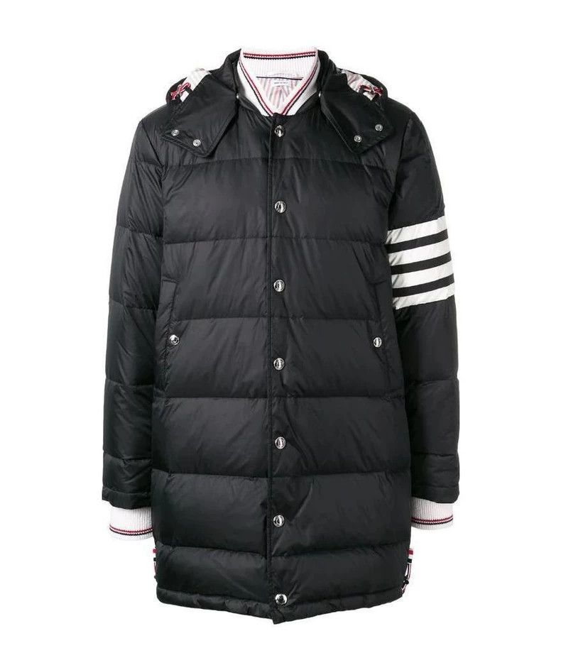 Thom Browne Thom Browne Black Quilted Down Jacket-yf Size US M / EU 48-50 / 2 - 8 Thumbnail