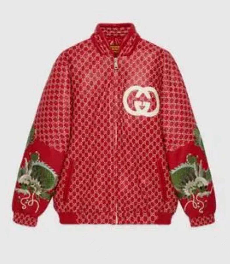 Gucci Gucci Dapper Dan Limited Edition Leather Jacket-yf Size US S / EU 44-46 / 1 - 9 Thumbnail