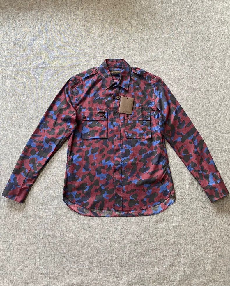 Louis Vuitton Louis Vuitton Camouflage Shirt for Men-yf Size US M / EU 48-50 / 2 - 2 Thumbnail