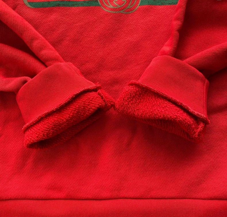 Gucci Gucci Red Sweatshirt with Leopard Logo-yf Size US XS / EU 42 / 0 - 4 Thumbnail