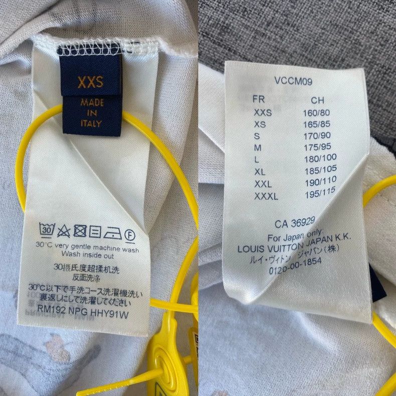Louis Vuitton LV Short Sleeve T-shirt with Pattern-yf Size US XXS / EU 40 - 9 Thumbnail