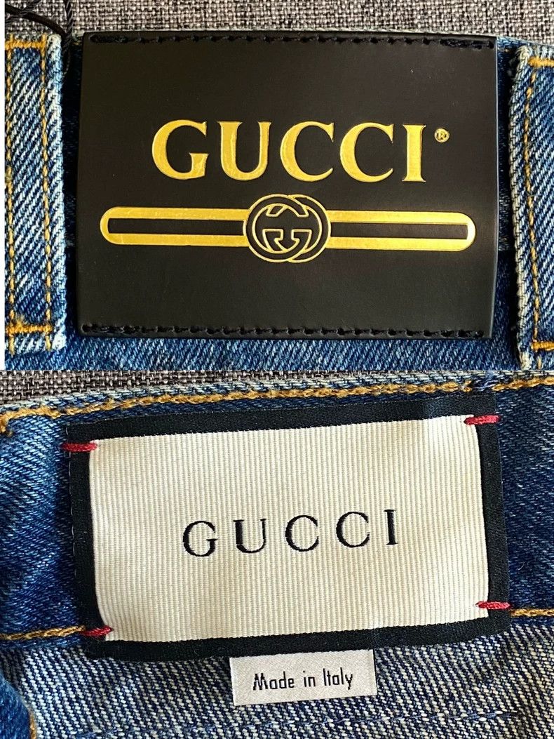 Gucci GUCCI Stone Wash Denim Pants Size 36-yf Size US 36 / EU 52 - 6 Thumbnail