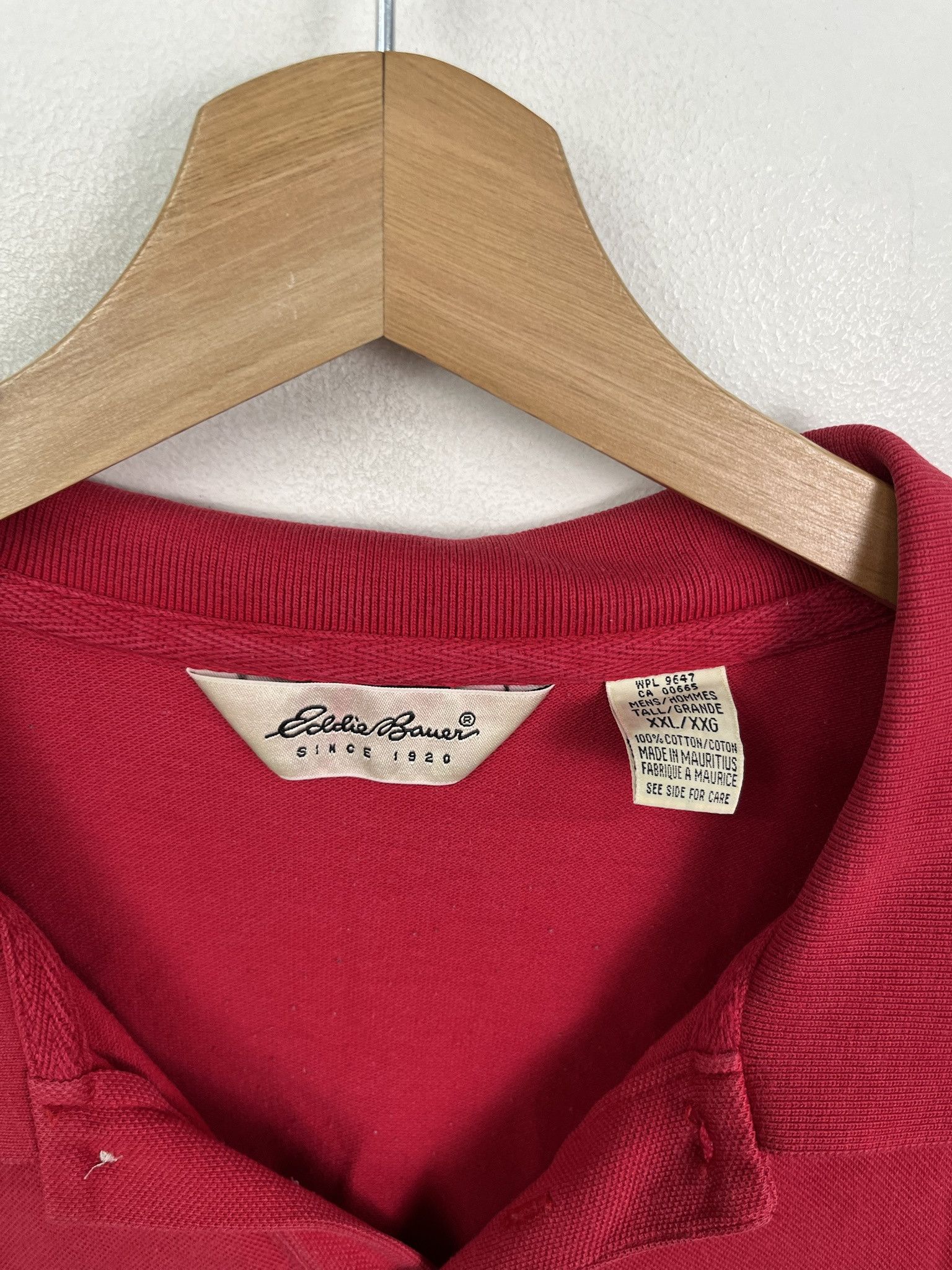 Eddie Bauer Vintage 1990s Eddie Bauer Red Golf Polo Shirt Size XXL Size US XXL / EU 58 / 5 - 2 Thumbnail