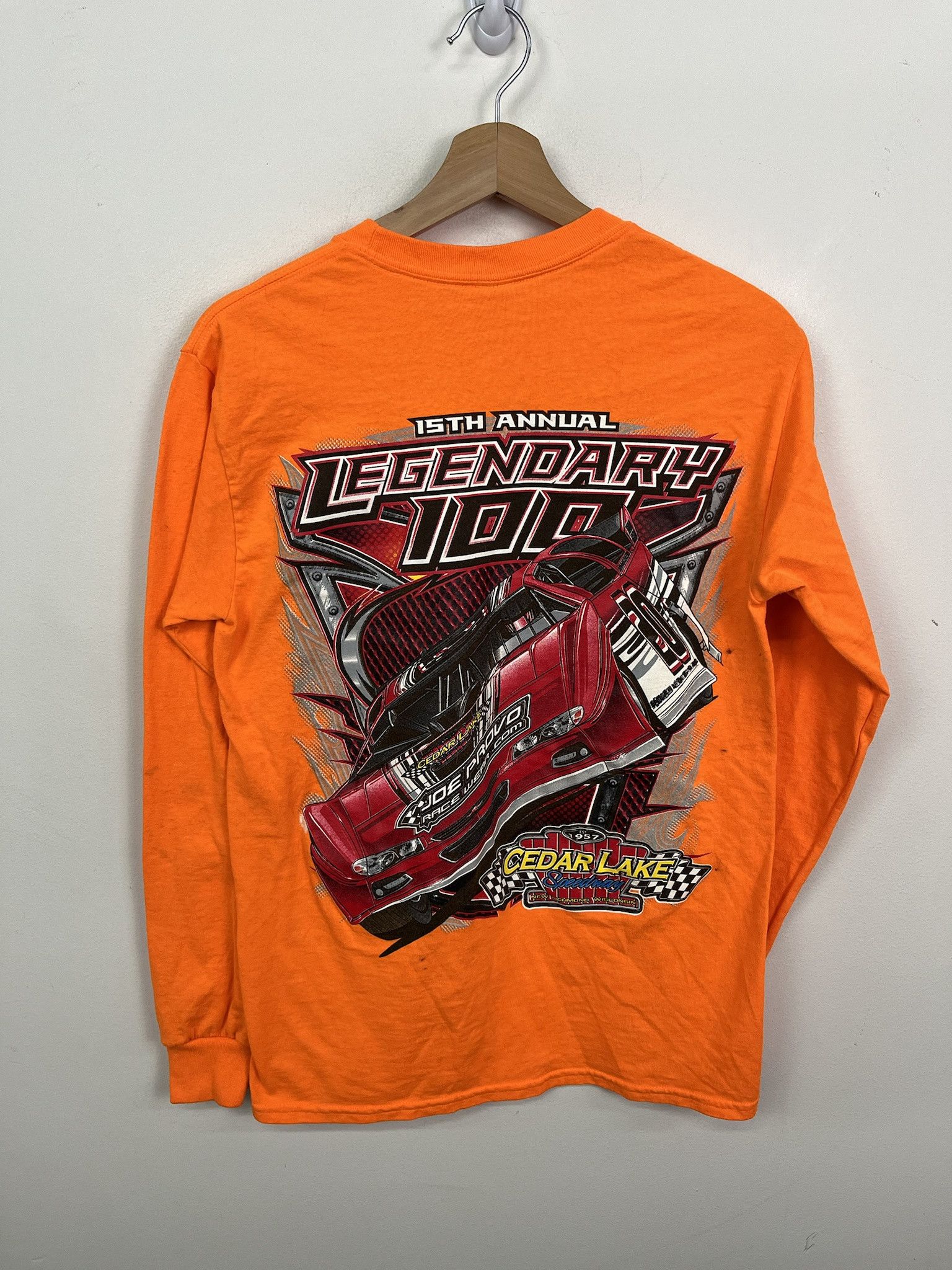 Other Vintage Racing Legendary 100 NASCAR Drag Racing Longsleeve Shirt Size S Size US S / EU 44-46 / 1 - 3 Thumbnail