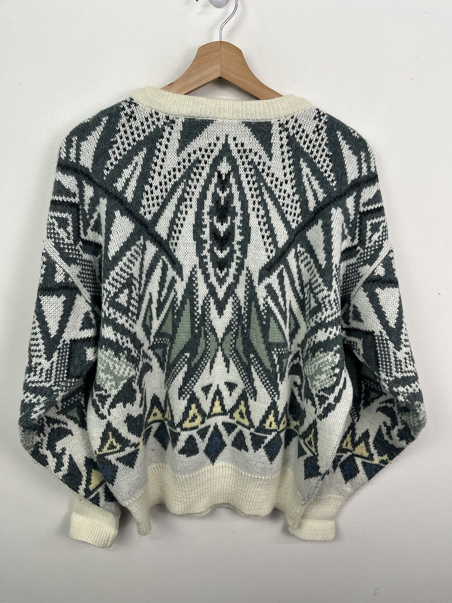 Other Vintage 1980s Design Knit Sweater Size M Size US M / EU 48-50 / 2 - 3 Thumbnail