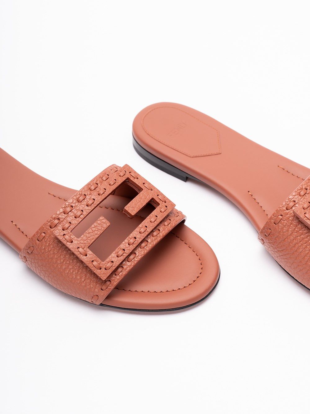 Fendi `Baguette` Slides Size US 7 / IT 37 - 5 Thumbnail