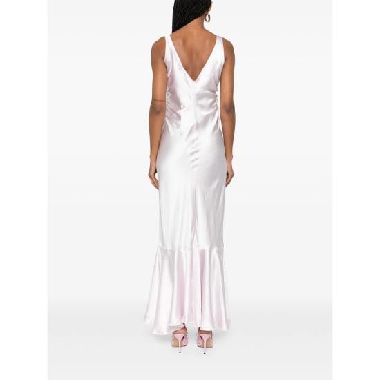 Sportmax SPORTMAX Women Dresses KATIA 067 002 PINK Size XS / US 0-2 / IT 36-38 - 5 Thumbnail