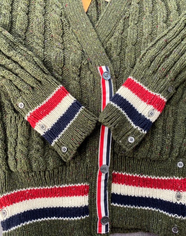 Thom Browne Thom Browne Men's Knit Cardigan Size 5-yf Size US L / EU 52-54 / 3 - 4 Thumbnail