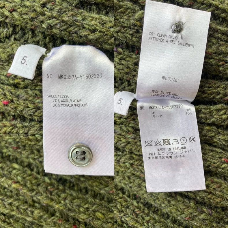Thom Browne Thom Browne Men's Knit Cardigan Size 5-yf Size US L / EU 52-54 / 3 - 7 Thumbnail