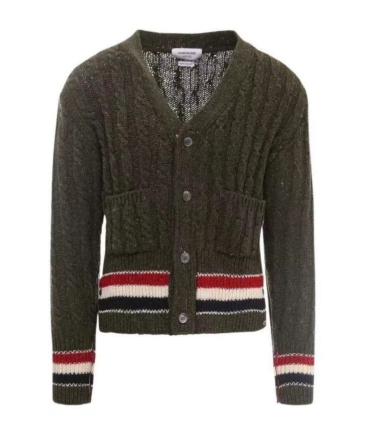 Thom Browne Thom Browne Men's Knit Cardigan Size 5-yf Size US L / EU 52-54 / 3 - 8 Thumbnail
