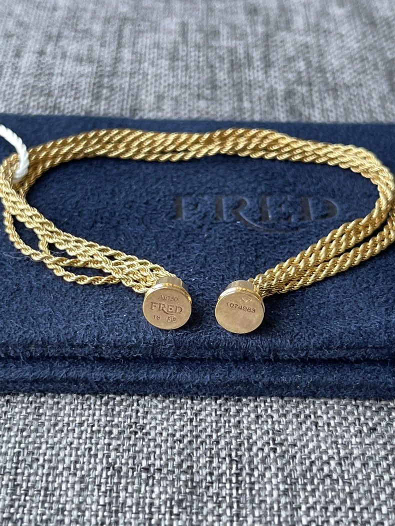 Cartier Large 18k Gold Chain Necklace-yf Size ONE SIZE - 3 Thumbnail