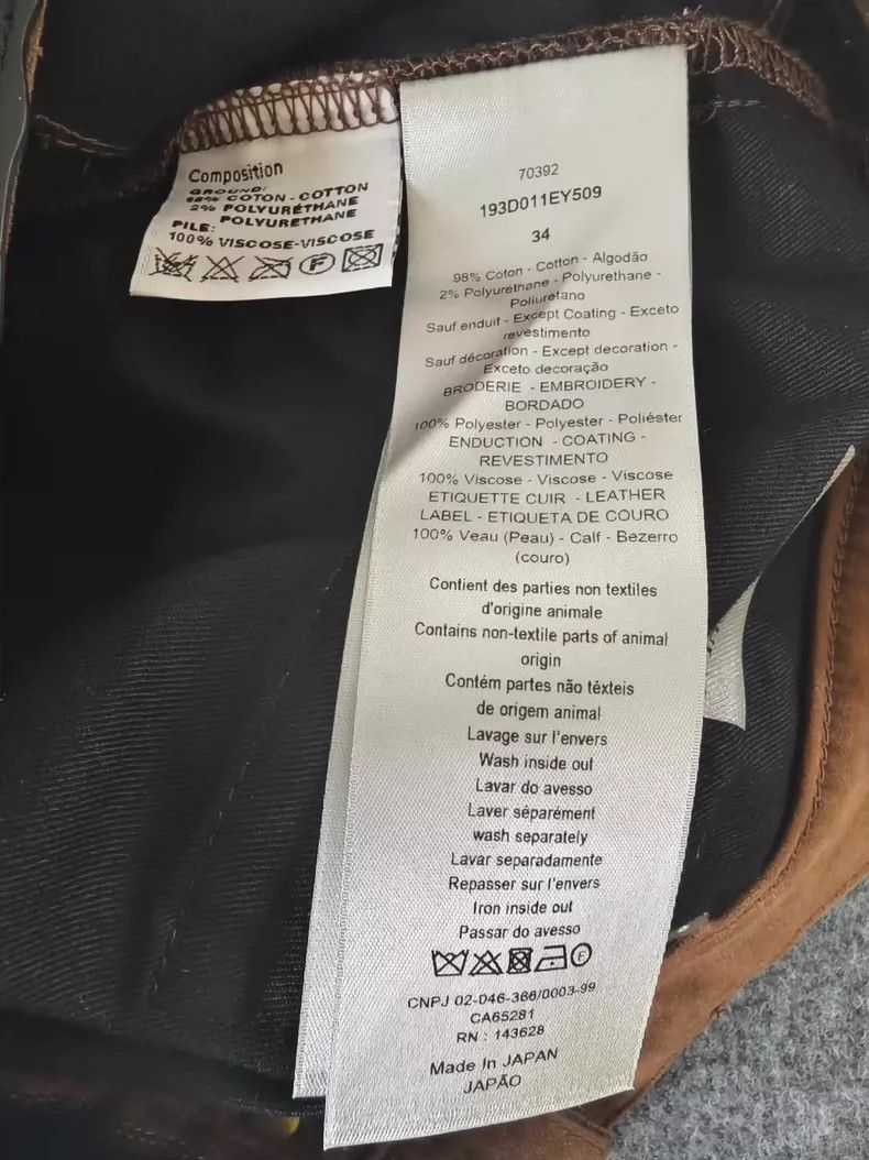 Dior DIOR Travis Scott Casual Pants in Brown-yf Size US 30 / EU 46 - 5 Thumbnail