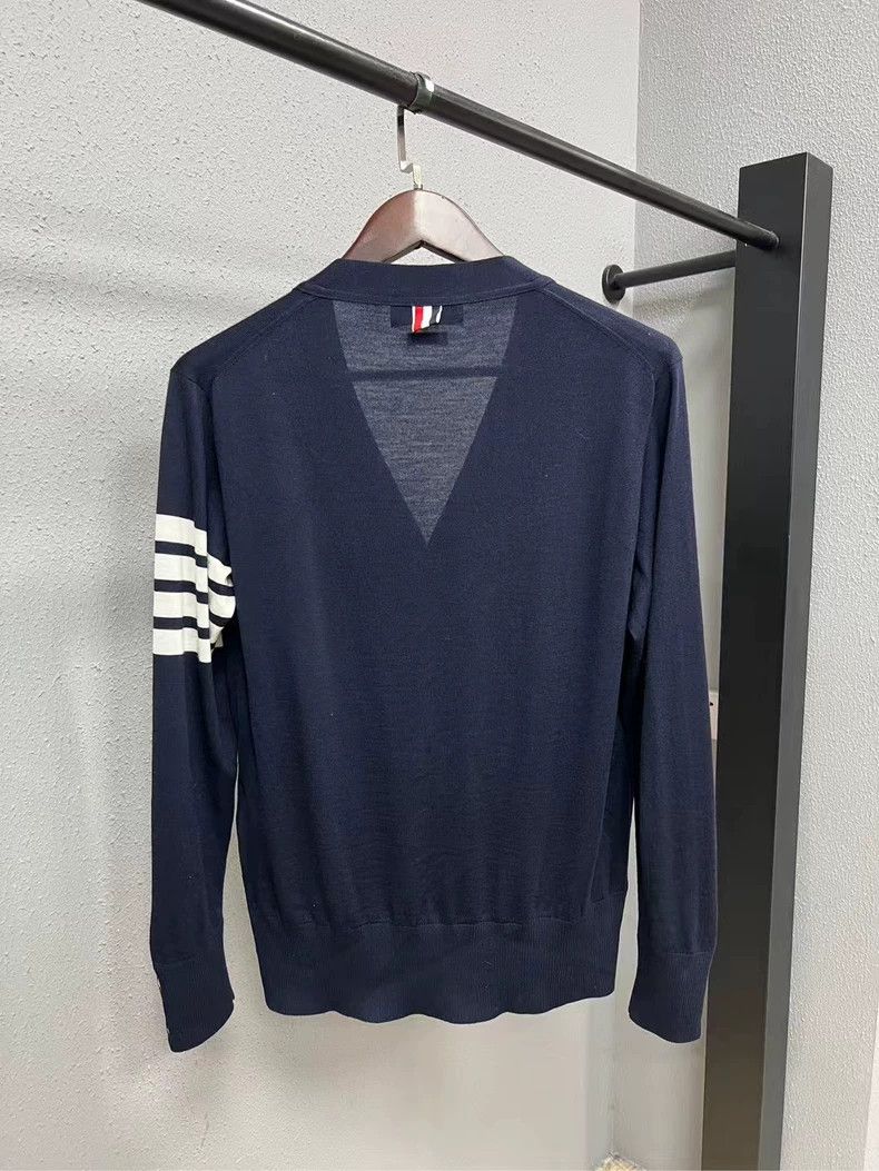 Thom Browne Thom Browne Knitted Cardigan Size 2 New-yf Size US M / EU 48-50 / 2 - 2 Thumbnail