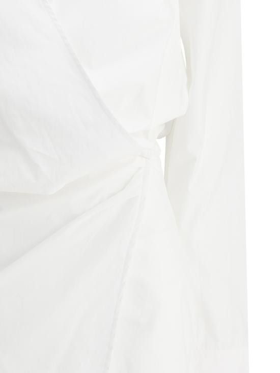 The Attico THE ATTICO Women Dresses 250WCA00394CCC052AA 001 WHITE Size S / US 4 / IT 40 - 3 Thumbnail