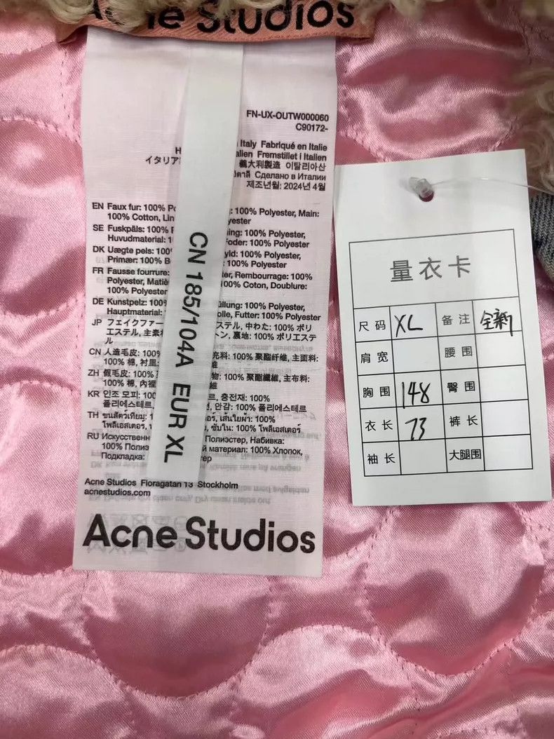 Acne Studios Acne Studios Denim Jacket with Fur Collar-yf Size US XL / EU 56 / 4 - 3 Thumbnail