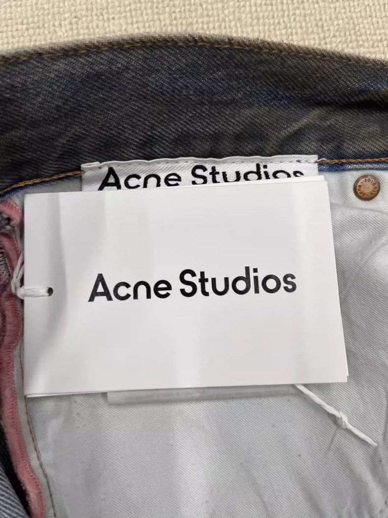 Acne Studios Acne Studios Baggy Denim Pants with Print-yf Size US 32 / EU 48 - 4 Thumbnail