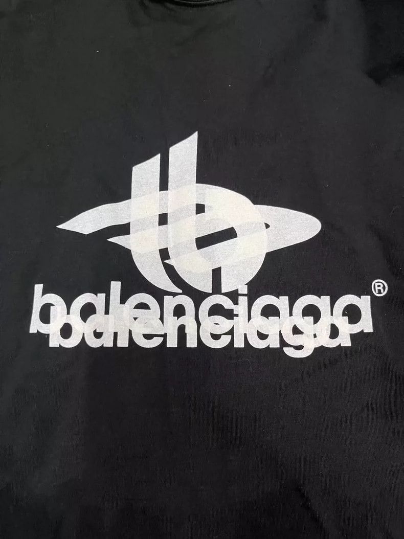Balenciaga Balenciaga Logo Short Sleeve T-shirt-yf Size US S / EU 44-46 / 1 - 3 Thumbnail