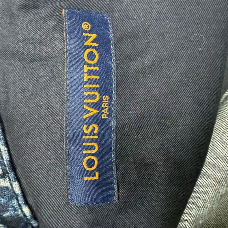 Louis Vuitton LV Louis Vuitton Logo Denim Pants-yf Size US 34 / EU 50 - 4 Thumbnail