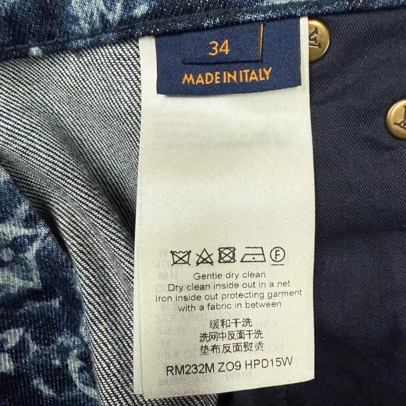 Louis Vuitton LV Louis Vuitton Logo Denim Pants-yf Size US 34 / EU 50 - 3 Thumbnail