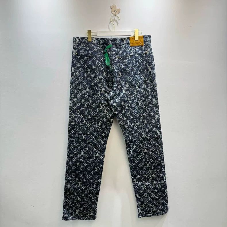 Louis Vuitton LV Louis Vuitton Logo Denim Pants-yf Size US 34 / EU 50 - 2 Thumbnail