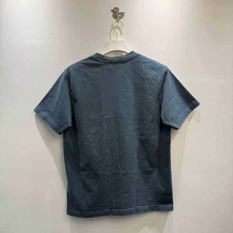 Dior Dior Blue Short Sleeve Logo Shirt-yf Size US M / EU 48-50 / 2 - 4 Thumbnail