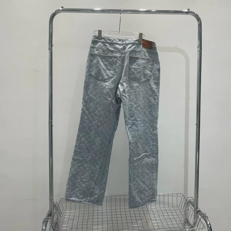 Louis Vuitton Louis Vuitton NBA Denim Jeans Size 33-yf Size US 33 - 2 Thumbnail