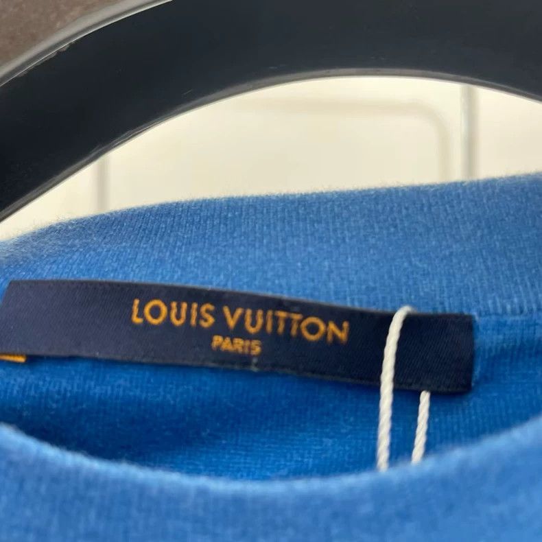 Louis Vuitton Louis Vuitton Short Sleeve Cloud Print Tee-yf Size US XS / EU 42 / 0 - 4 Thumbnail