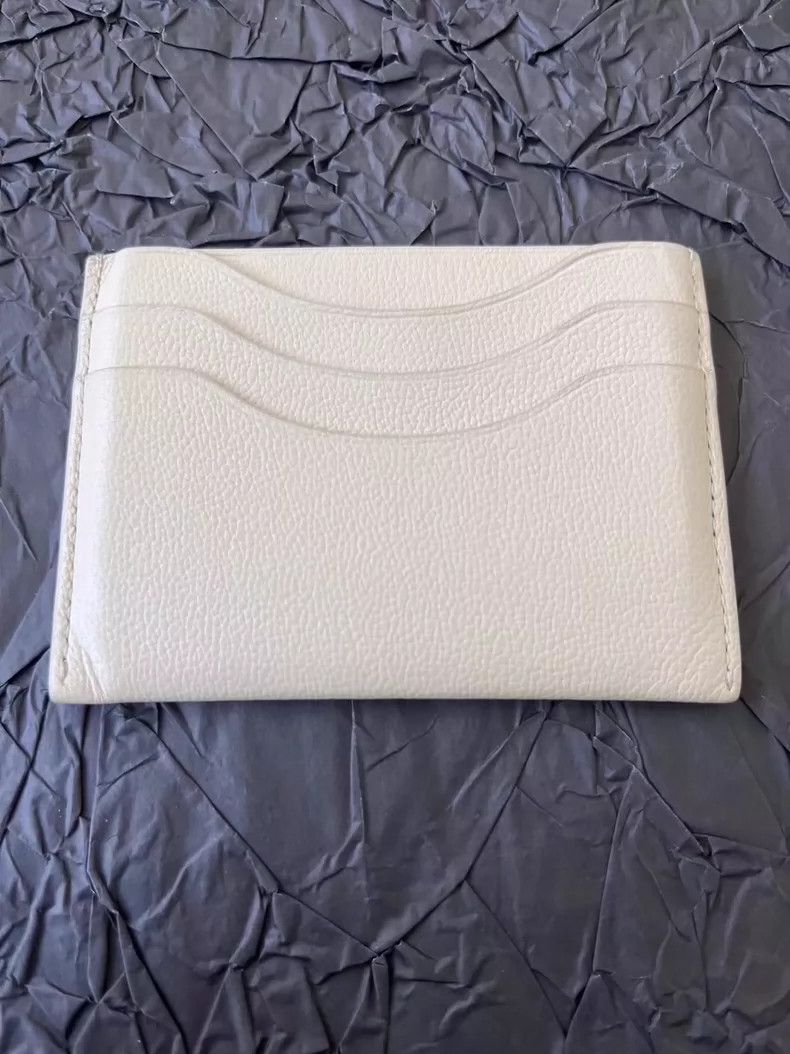 Loro Piana Loro Piana Leather Card Holder With Logo-yf Size ONE SIZE - 2 Thumbnail