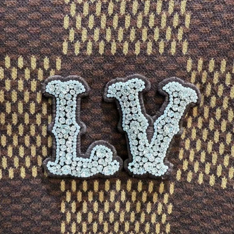 Louis Vuitton LV Louis Vuitton Checkered Logo Short Sleeve Tee-yf Size US L / EU 52-54 / 3 - 2 Thumbnail