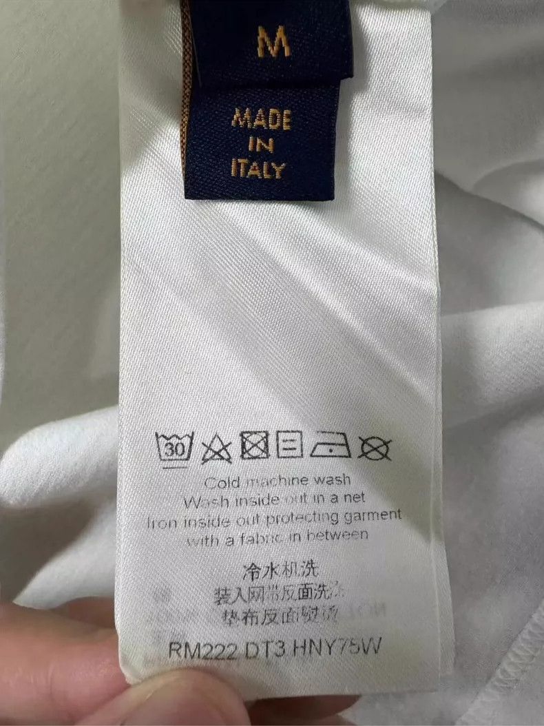 Louis Vuitton Louis Vuitton 1854 Series White Short Sleeve-yf Size US M / EU 48-50 / 2 - 4 Thumbnail