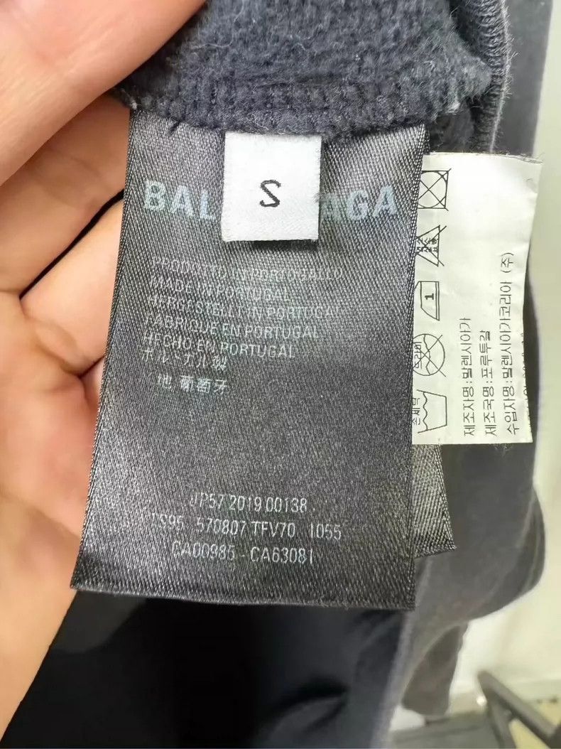 Balenciaga Balenciaga Logo Print Sweatshirt Size S-yf Size US S / EU 44-46 / 1 - 3 Thumbnail