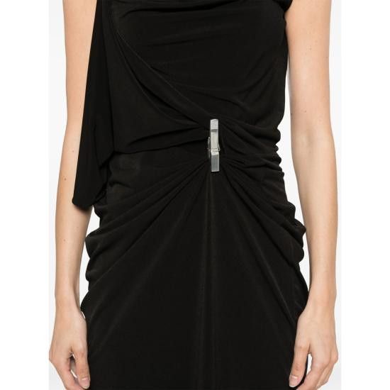 Coperni COPERNI Women Dresses COPR159F5022 BLK BLACK Size XS / US 0-2 / IT 36-38 - 3 Thumbnail