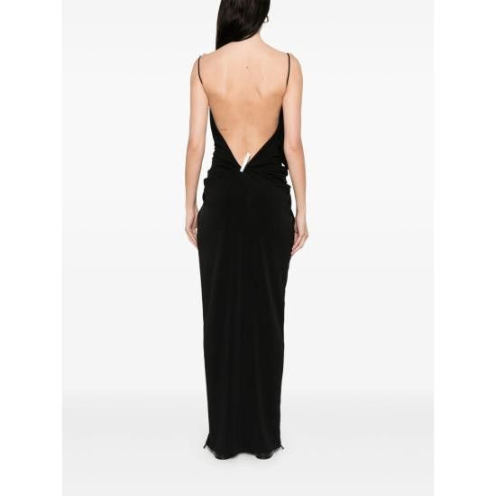 Coperni COPERNI Women Dresses COPR159F5022 BLK BLACK Size XS / US 0-2 / IT 36-38 - 5 Thumbnail