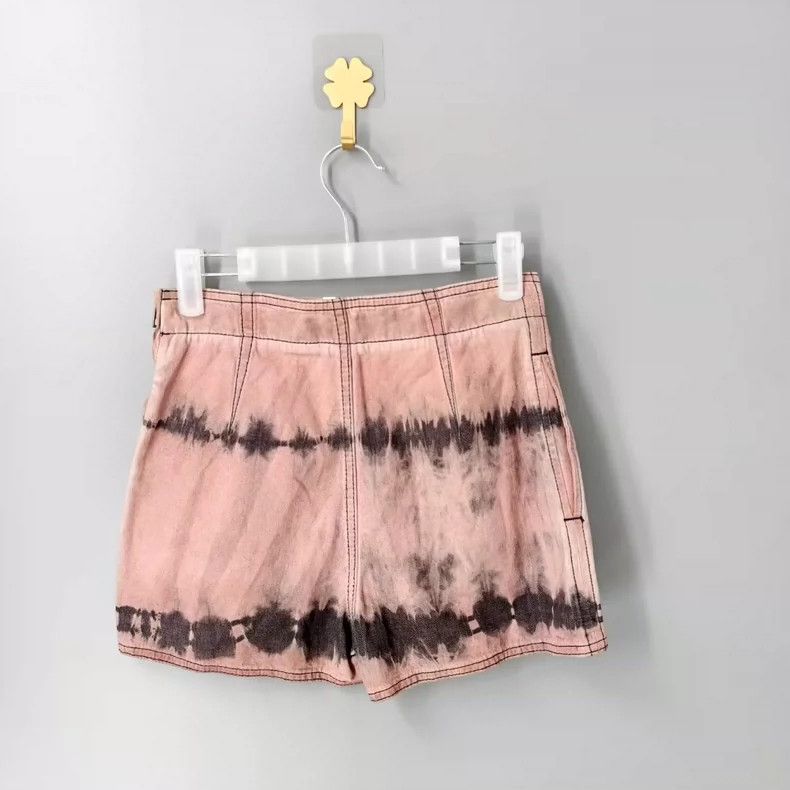 Dior Christian Dior High Waist Tie-Dye Shorts-yf Size US 34 / EU 50 - 2 Thumbnail