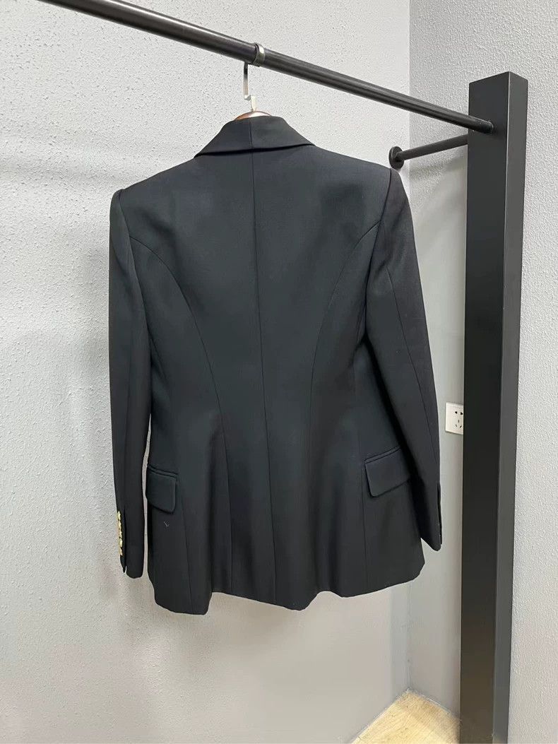 Balmain Balmain Black Blazer with Gold Buttons-yf Size US M / EU 48-50 / 2 - 2 Thumbnail
