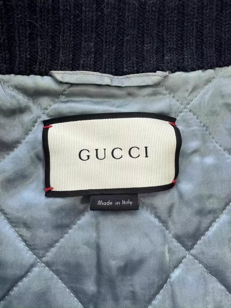 Gucci Gucci Floral Embroidered Wool Jacket-yf Size US M / EU 48-50 / 2 - 5 Thumbnail