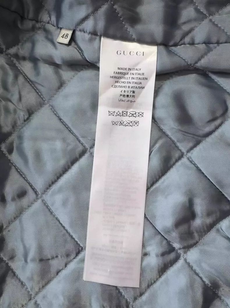 Gucci Gucci Floral Embroidered Wool Jacket-yf Size US M / EU 48-50 / 2 - 8 Thumbnail