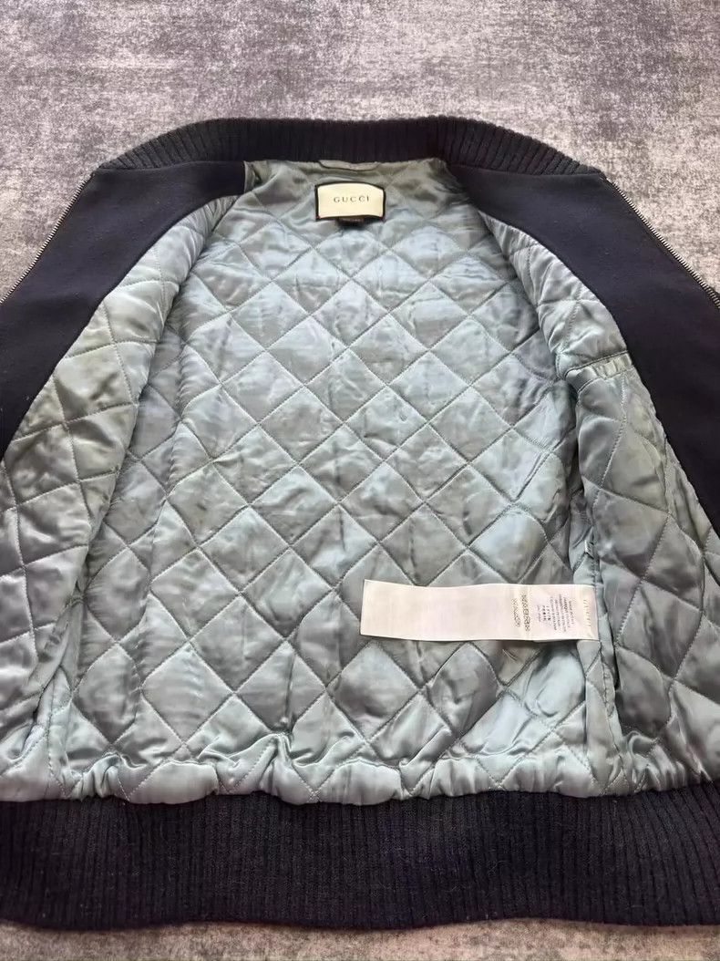 Gucci Gucci Floral Embroidered Wool Jacket-yf Size US M / EU 48-50 / 2 - 6 Thumbnail