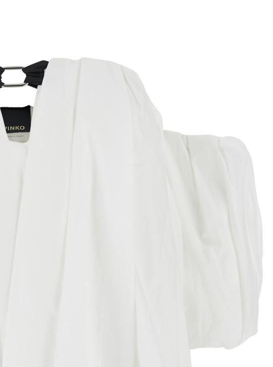 Pinko PINKO Women Dresses 105211A2LDZZ1 White Size M / US 6-8 / IT 42-44 - 3 Thumbnail
