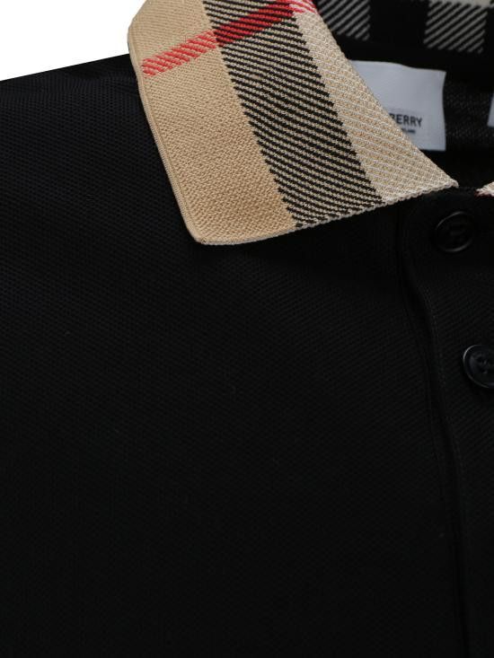 Burberry BURBERRY Men Polo Shirts 8071620 A1189 BLACK Size US XS / EU 42 / 0 - 3 Thumbnail