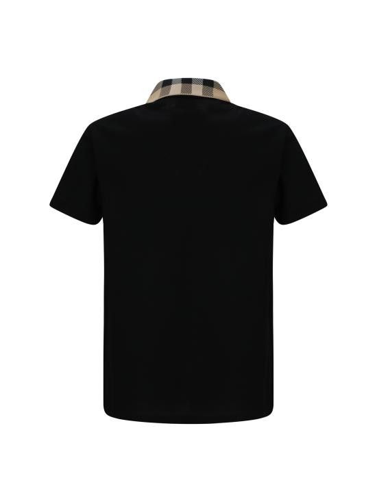 Burberry BURBERRY Men Polo Shirts 8071620 A1189 BLACK Size US XS / EU 42 / 0 - 2 Thumbnail