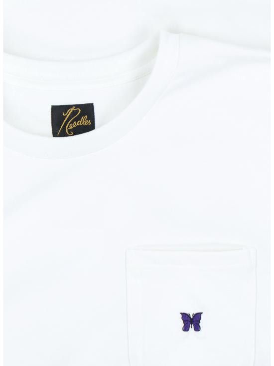 Needles NEEDLES Men T-Shirts QV362 A WHITE White Size US S / EU 44-46 / 1 - 3 Thumbnail
