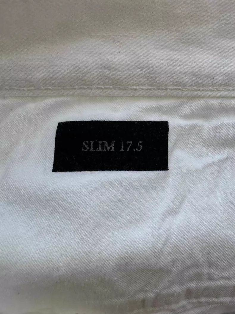 Dior Dior White Denim Pants Size 33-yf Size US 33 - 4 Thumbnail
