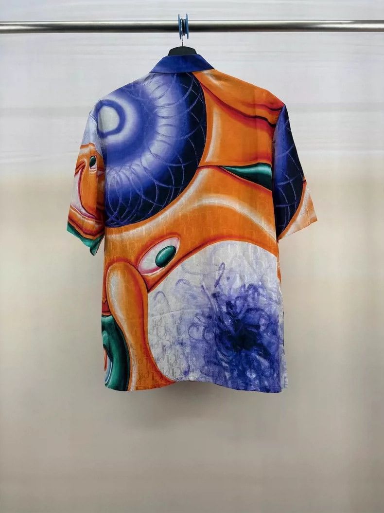 Dior Dior Kenny Short Sleeve Printed Shirt-yf Size US M / EU 48-50 / 2 - 2 Thumbnail