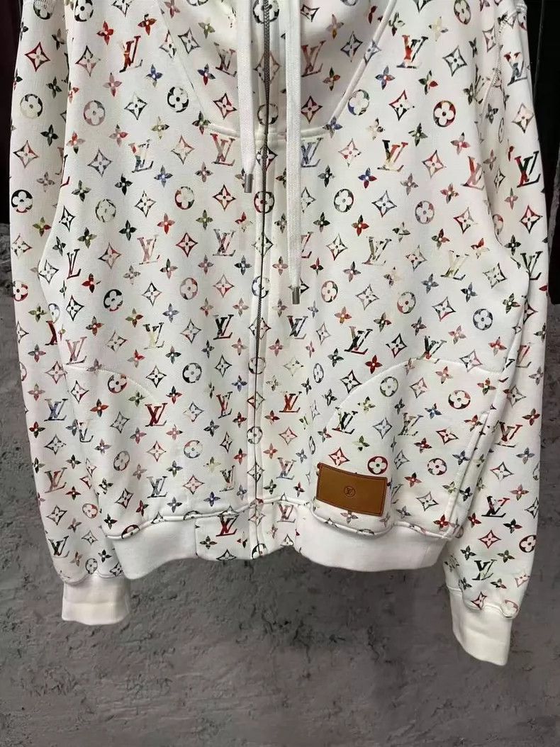 Louis Vuitton Louis Vuitton Colorful Logo Zip Hoodie-yf Size US S / EU 44-46 / 1 - 4 Thumbnail