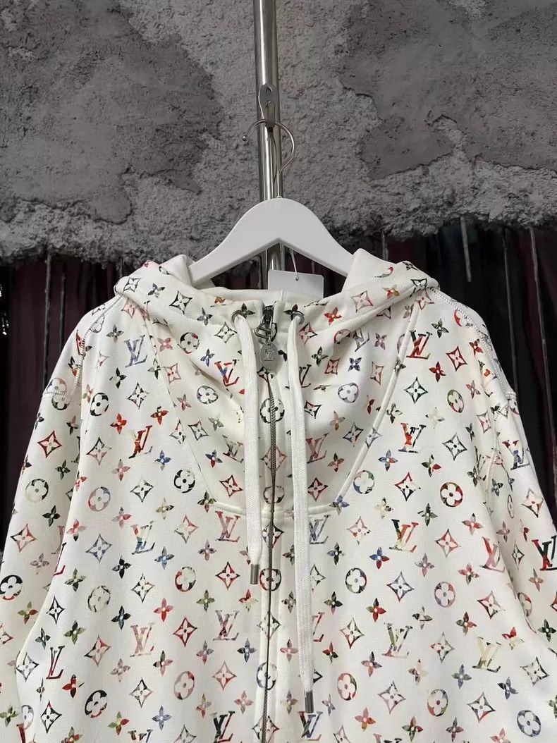 Louis Vuitton Louis Vuitton Colorful Logo Zip Hoodie-yf Size US S / EU 44-46 / 1 - 3 Thumbnail