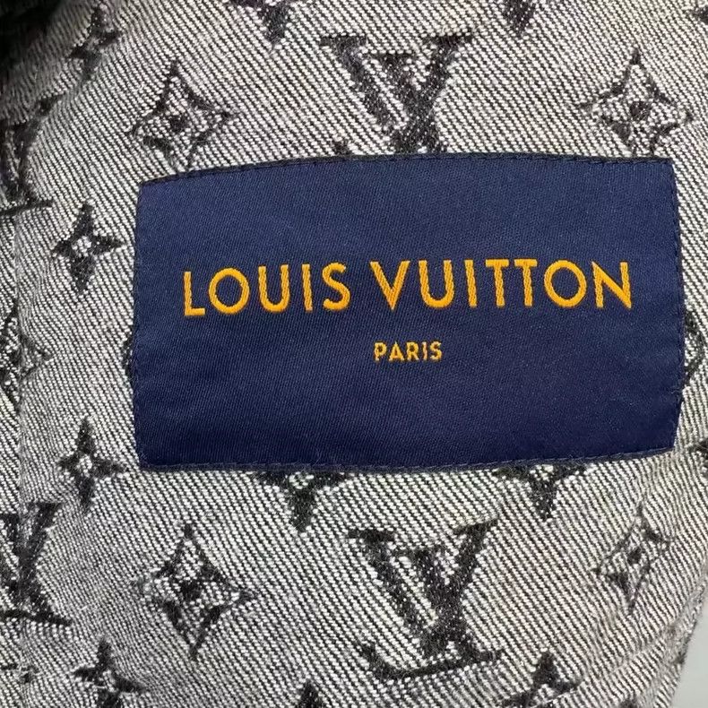 Louis Vuitton Louis Vuitton Nigo Embroidered Denim Jacket-yf Size US M / EU 48-50 / 2 - 3 Thumbnail